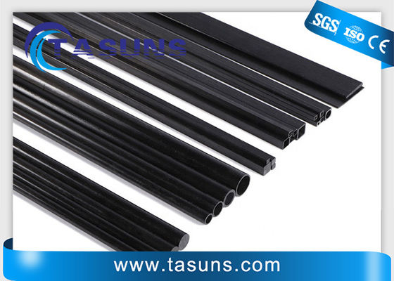 calidad  Waterproof Pultruded Carbon Fiber Rod Solid Square Rod For Concrete Reinforcement fábrica