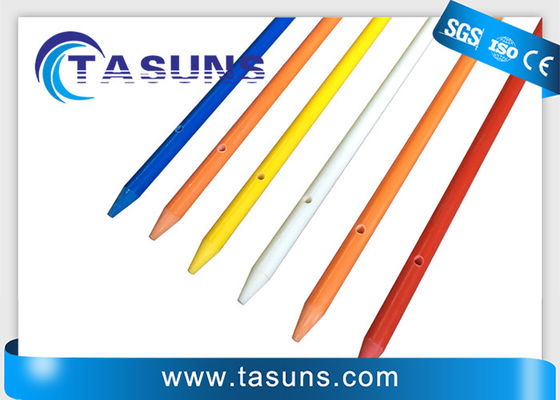 calidad  Round Pre Drilled Pultruded Fiberglass Rod Electric Fence Posts Rods fábrica